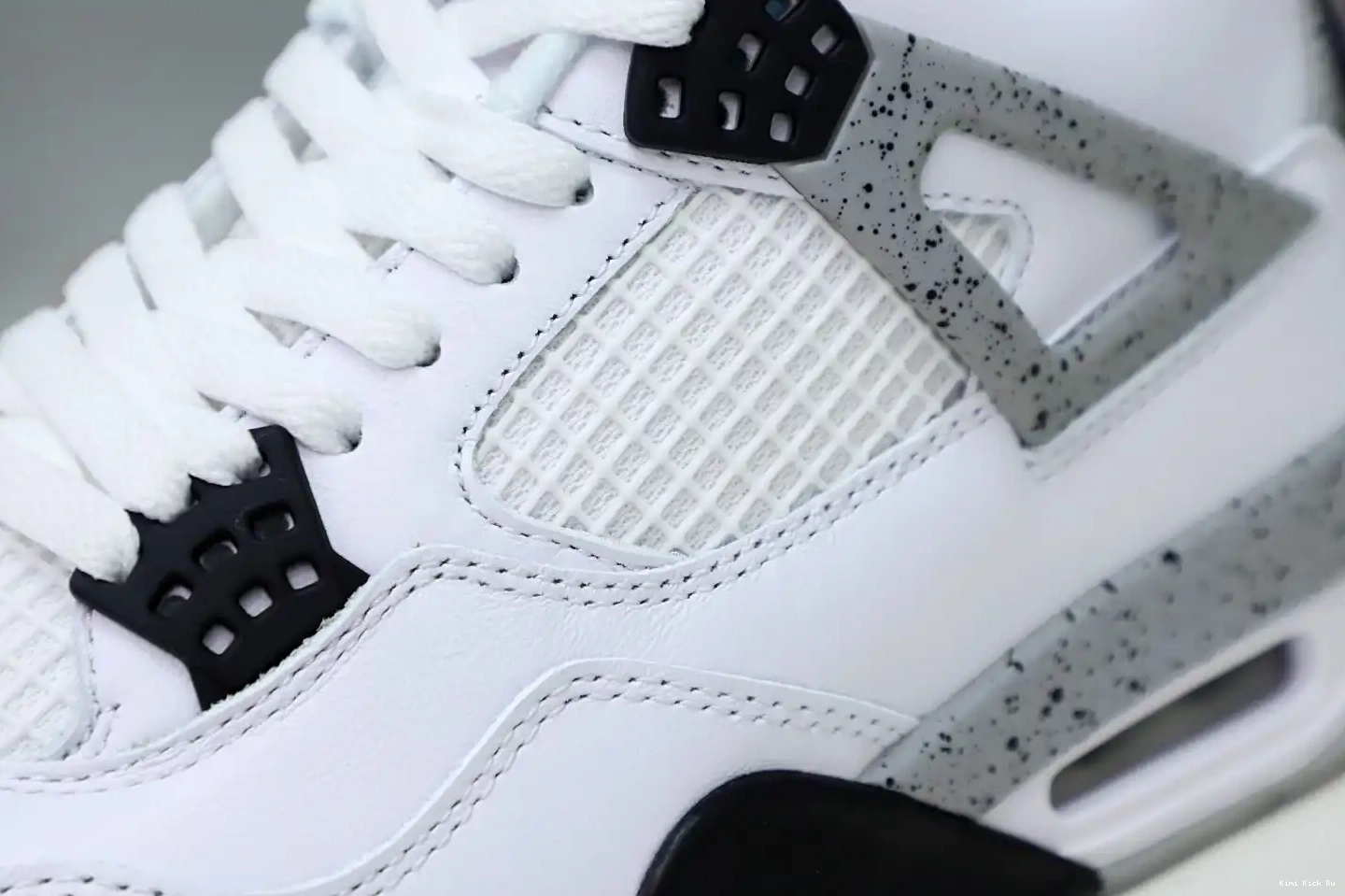Kimikick 4 White Retro Air Cement Jordan 0728